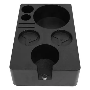 58mm Coffee Tamp Station ABS Multifunctional Coffee Tamper Holder Stand for Cafe Home