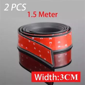 59”*1.2”Car Wheel Eyebrow Guard, Universal, Black