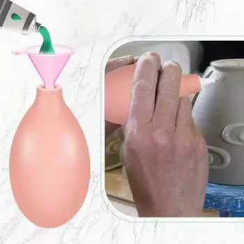 59/62/102 шт. гончарные инструменты с выдвижным трейлером, бутылка в ассортименте, сменная игла с тонким наконечником, разъем для воронки для наполнения, прецизионный аппликатор для глазури B