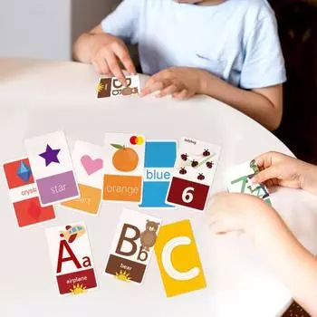 59 шт. Флэш-карты для малышей, алфавит, буквы, цифры, формы, цвета, обучение, дошкольное образование, детский сад, познавательные карточки, игрушки для мальчиков Letter