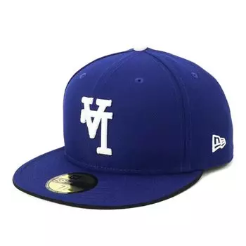 59FIFTY MLB перевернутая кепка Los Angeles Dodgers LA перевернутая вверх ногами белая темно-королевская 14388822 14388823 [New Era]