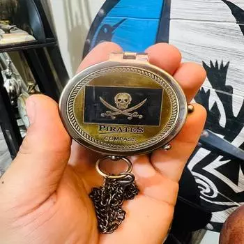 5,08 см Премиум Латунный Пиратский Компас Настоящий Морской Навигационный Компас Подарок для всего