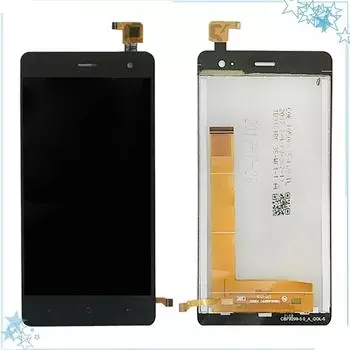 5,0 для Wiko Jerry 2 ЖК-дисплей и сенсорный экран в сборе Полный ЖК-экран для Wiko Jerry2 Замена стеклянной панели экрана чёрный