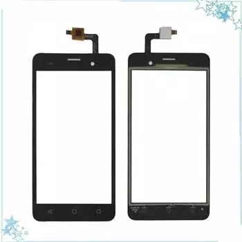 5,0-дюймовый мобильный сенсорный экран для Wiko Lenny 3, сенсорный экран, стеклянная панель дигитайзера, сенсорный экран, переднее стекло, датчик объектива чёрный