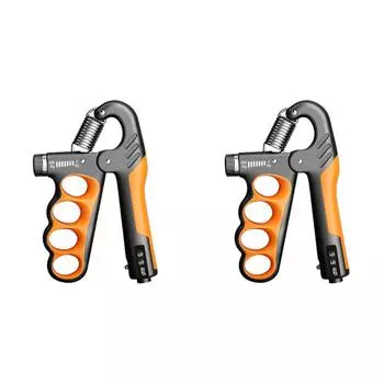 5-100 кг силовой тренажер для рук с регулируемым сопротивлением (оранжевый)