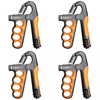 5-100 кг силовой тренажер для рук с регулируемым сопротивлением (оранжевый)