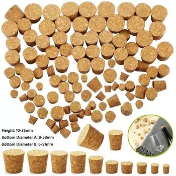 5-100 шт. винных пробок, пробки для вина, многоразовые функциональные портативные герметизирующие пробки для бутылок, барные инструменты, кухонные принадлежности