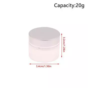 5/10/15/20/30/50/100 г матовое стекло многоразовые бутылки для мази пустая косметическая банка горшок тени для век крем для лица контейнер 20g