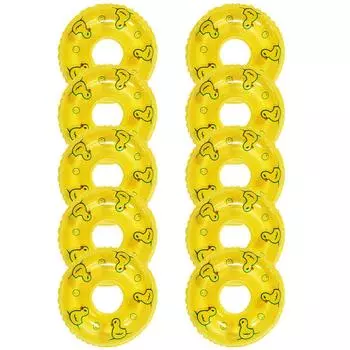 5/10/15/20 шт. миниатюрный кукольный домик кольцо для плавания мини милый летний поплавок для купания спасательный пояс кукольный дом сцены декор аксессуары