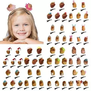 5/10/15/20 шт. заколки для волос в форме мультфильма легкие металлические пружины заколки забавные аксессуары для волос 5pcs