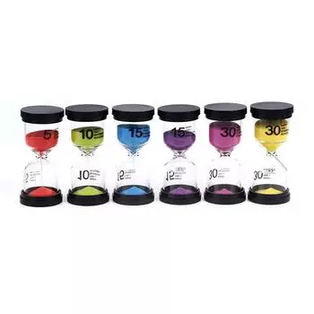 5/10/15/30 минут Песочные часы Песочные часы Песочные часы Песочные часы повара Песочный таймер 30min