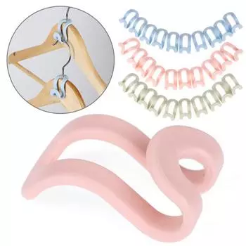 5/10/15 шт. мини-нескользящие вешалки для хранения домашней одежды, держатель, набор крючков-органайзеров 15pcs синий