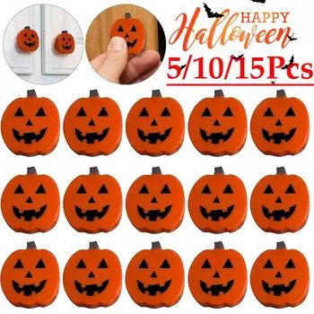5/10/15 шт., ручки для комода, тыквенные ручки для дверей, многоразовые ручки для ящиков комода, ручки для ящиков, украшения на Хэллоуин