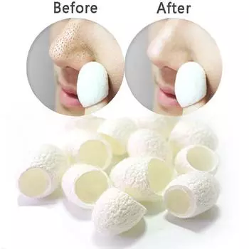 5/10/15 шт. шарик коконов уход за лицом очищающее средство для лица отшелушивающий скраб для удаления черных точек