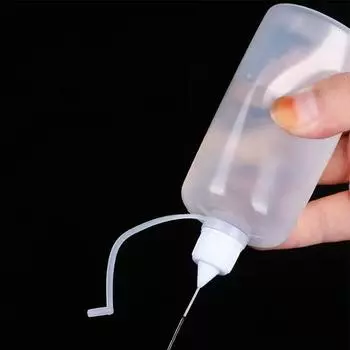 5/10/20/30/50/100 мл многоразовый аппликатор для клея пластиковая бутылка для инъекций эфирного масла флакон для пигмента 10ml белый