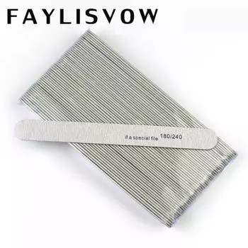 5/10/20/30 шт. Пилка для ногтей прочный матовый маникюрный инструмент в форме полосы двусторонний профессиональный шлифовальный блок для ногтей инструменты для ухода за маникюром 5pcs