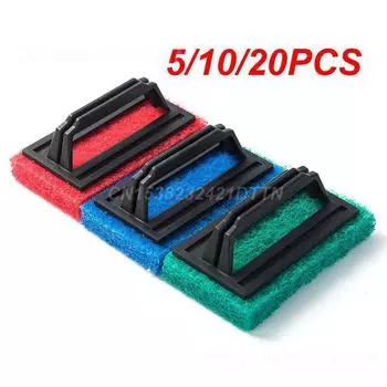 5/10/20 шт. чистящая губка щетка универсальные высококачественные аксессуары для бассейна для легкого ухода за бассейном джакузи очиститель для бассейна