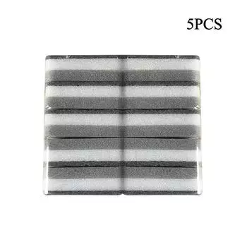 5/10/20 шт., несколько чистящих подушечек, чистящая губка, кухонные полотенца, двусторонние чистящие губки, комплект бытовых чистящих подушечек 5PCS серый