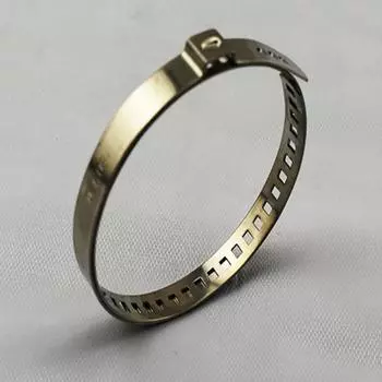 5/10/20 шт. Универсальный комплект из нержавеющей стали для обжимных хомутов пыльников ШРУСов приводного вала 20-50 мм 50-120 мм регулируемый