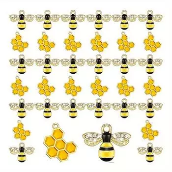 5/10/20 штук сплава сотового песка мини сотовый песок изготовление украшений своими руками подвеска песок серьги брелок принадлежности для изготовления 5pcs