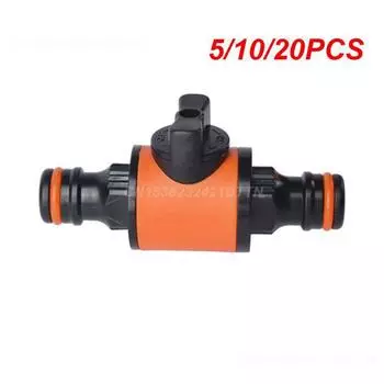 5/10/20PCS Quick Coupler Equal Diameter Horticultural Hose Repair Quick Connect Garden Water Pipe Fittings Hose Connector