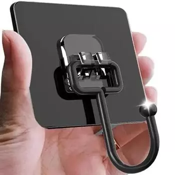 5/10/20Pcs Strong Self Adhesive Hooks Punch-free Door Wall Hangers Hook for Kitchen Bathroom Towel Bags Storage Hanging Holder