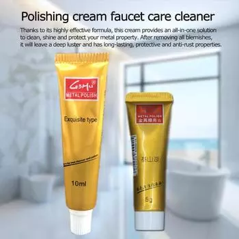 5/10 г Металлический абразивный полировальный крем для чистки Полировка для удаления ржавчины и латуни Сте Z5B7 gold-10g