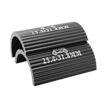 5/10 комплектов выносов руля велосипеда из алюминиевого сплава 25,4 мм на 31,8 мм проставка для преобразования регулировочный адаптер для регулировки отверстия руля велосипеда аксессуары