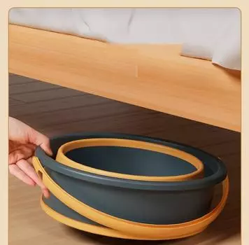 5/10 л силиконовое ведро для рыбалки, складное ведро для мытья автомобиля, принадлежности для рыбалки на открытом воздухе, квадратное ведро для ванной комнаты, кухни, кемпинга