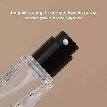 5/10 мл прозрачный мини-флакон для духов из стекла для путешествий пустой флакон для косметики пробирка для образцов тонкие стеклянные флаконы янтарный спрей Storger 10ml