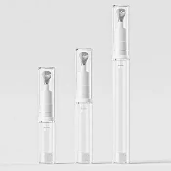 5/10 мл пустой косметический контейнер для крема для глаз массажный флакон многоразового использования бальзам для губ металлический верх мягкий тюбик as the picture