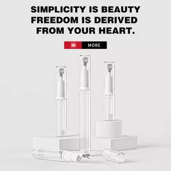 5/10 мл пустой косметический контейнер для крема для глаз массажный флакон многоразового использования бальзам для губ металлический верх мягкий тюбик