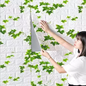 5/10 шт. 30x35 см/70x15 см обои самоклеящиеся спальни теплые 3d трехмерные фоновые стены детская комната водонепроницаемые наклейки с героями мультфильмов 5pcs 35*15cm