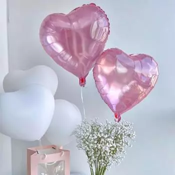5/10 шт. алюминиевая пленка воздушный шар украшение на день рождения ребенка душ желе цветной воздушный шар любовь день святого валентина 18 дюймов 5pcs