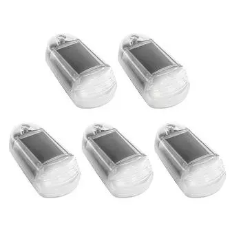 5/10 шт. беспроводные фонари кабины для грузовика солнечные фонари кабины крыша 7 ламп светодиодные потолочные для Unive K2G2 5pcs black shell yellow light-One size