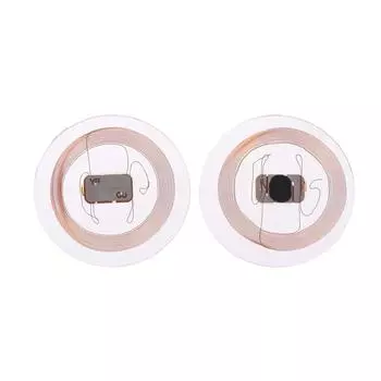 5/10 шт Cuid Nfc тег 25 мм перезаписываемая прозрачная монета карта Nfc этикетка для бесконтактных брелоков теги контроль доступа супер тонкий Nfc