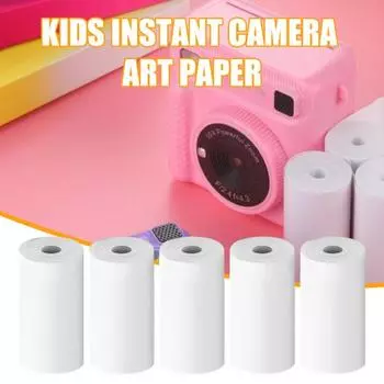 5/10 шт. Детская сменная бумага для мгновенной печати на фотоаппарате, экологичная, без запаха, универсальная, легкая 5pcs