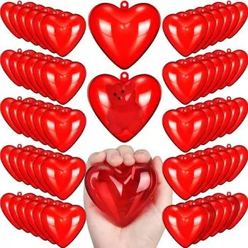 5/10 шт. Коробка для конфет ко Дню святого Валентина, пластиковый контейнер, реквизит для вечеринок, обмен подарками на День святого Валентина, подарки на день рождения, принадлежности для вечеринок ко Дню святого Валентина 5pcs