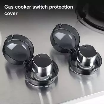5/10 шт. Крышка ручки газовой плиты пылезащитная детская кухонная микроволновая печь переключатель ручка замок 5pcs чистый