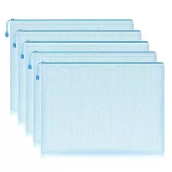 5/10 шт. Макарон сетчатый мешок на молнии сумка для документов водонепроницаемая папка-регистратор на молнии A4 школьные канцелярские принадлежности пенал сумки для хранения