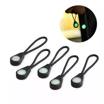 5/10 шт., молнии для палатки, ультра-яркие светящиеся в темной ночи, идеальный комплект, маркеры, инструмент для кемпинга 5PC