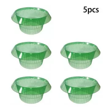 5/10 шт. Ошейники от улиток, ошейники для защиты растений от слизней, чехлы для овощей, многоразовые, сельскохозяйственные, защита от улиток, экономия воды