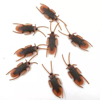 5/10 шт. Пластиковые тараканы 6 см X 2 см, игрушки-тараканы для вечеринок в честь Дня смеха, костюмированной вечеринки на Хэллоуин