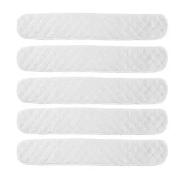 5/10 шт. Подкладки для бюстгальтера Многоразовые Моющиеся Впитывающие пот под грудью Женские Подкладки для груди из хлопка с контролем запаха Впитывающие влагу Вставки для груди Подкладка 5pcs A