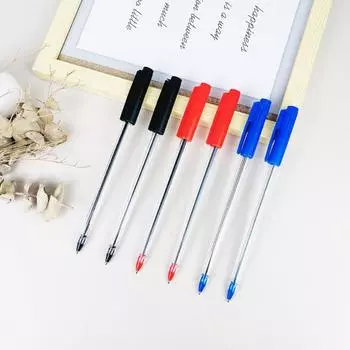 5/10 шт. простые высококачественные шариковые ручки, долговечные, гладко пишущие шариковые ручки, канцелярские принадлежности для школы и офиса A1