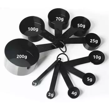 5/10 шт. со шкалой мерная ложка чайная ложка многоцелевая ложка для выпечки торта мука еда мерный стакан совок домашняя кухня кулинария