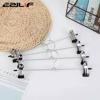 5/10 шт. вешалка для брюк, зажим для вешалки, многоцелевой противоскользящий зажим для одежды, регулируемый зажим для брюк, вешалка для юбок