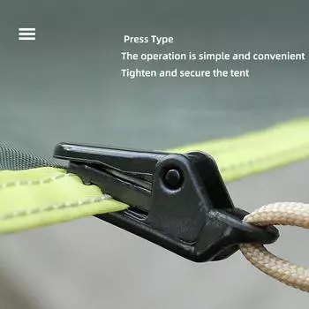 5/10 шт. зажим для тента, зажимы для брезента, крючки для палаток, инструмент для выживания в походах на открытом воздухе