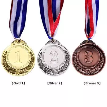 5/10 шт. Золотая Серебряная Бронзовая Медаль Победителя Награда Футбольный Соревнование Призы Награда Медаль Для Подарка Сувенир Спортивные Детские Игрушки