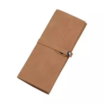 5/10 слотов сумка для ремешков для часов матовый кожаный чехол для часов органайзер для часов удобный в использовании light brown-5 slots